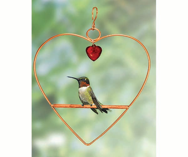 Tweet Heart Birdie Swing Copper Color Backyard Birder Home & Garden