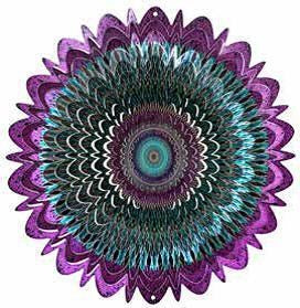 Wind Spinner Galactic Mandala