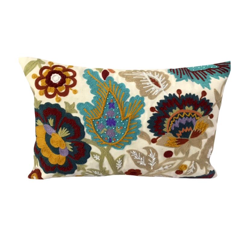Lumbar Pillow Multi Floral