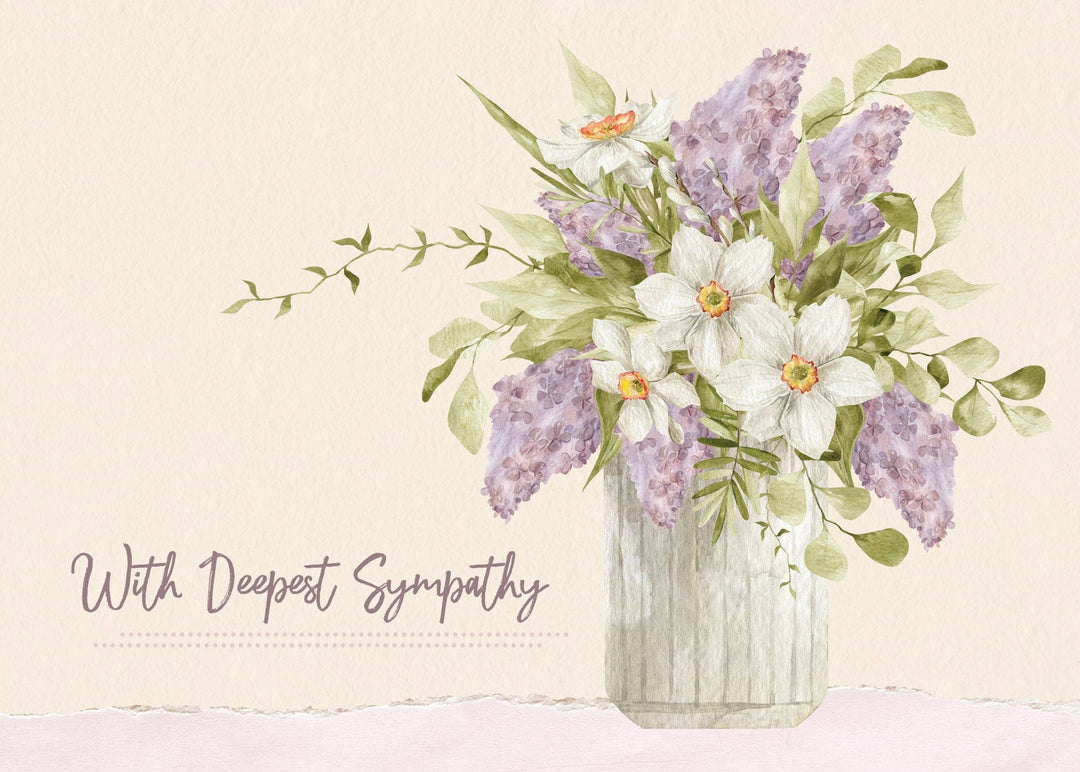 SYMPATHY - Lilac Bouquet