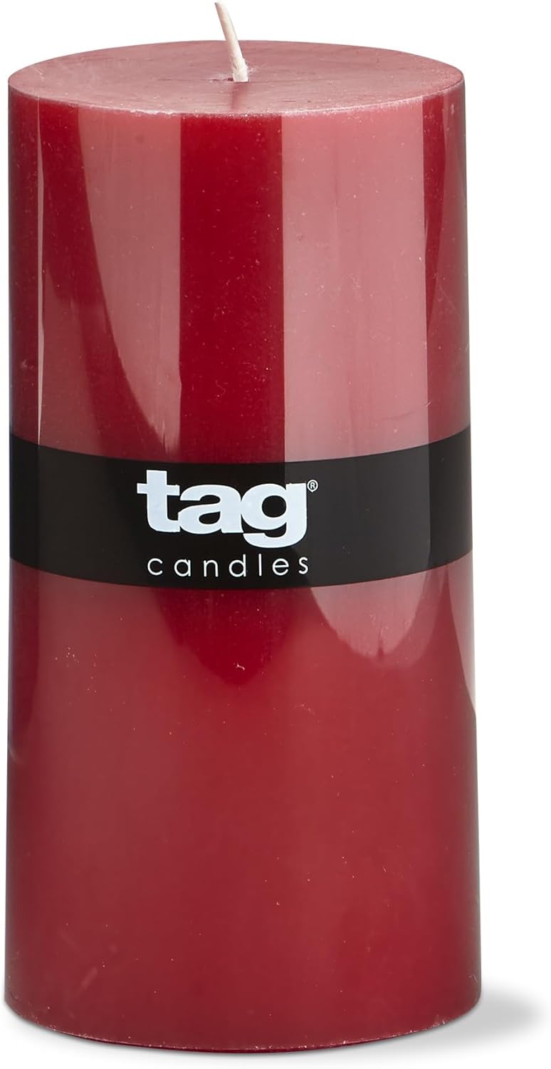 Pillar Candle 3X6 - Red