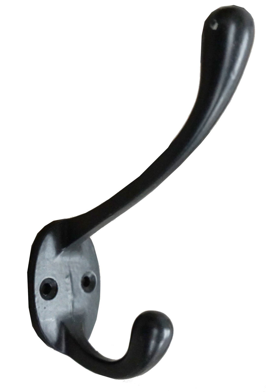 Rio Double Hook Cast Iron Black