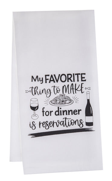 Tea Towel - Sarcasm