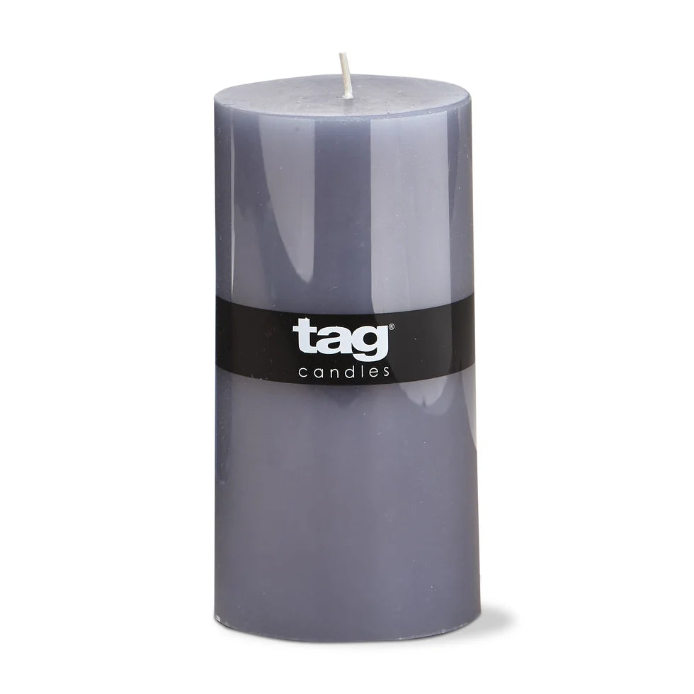 Pillar Candle 3x6 - Slate Blue