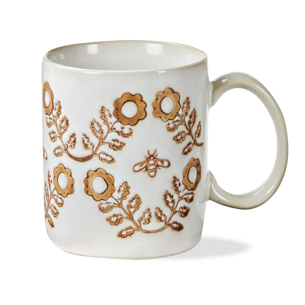 Lavender &amp; Honey Flower Mug