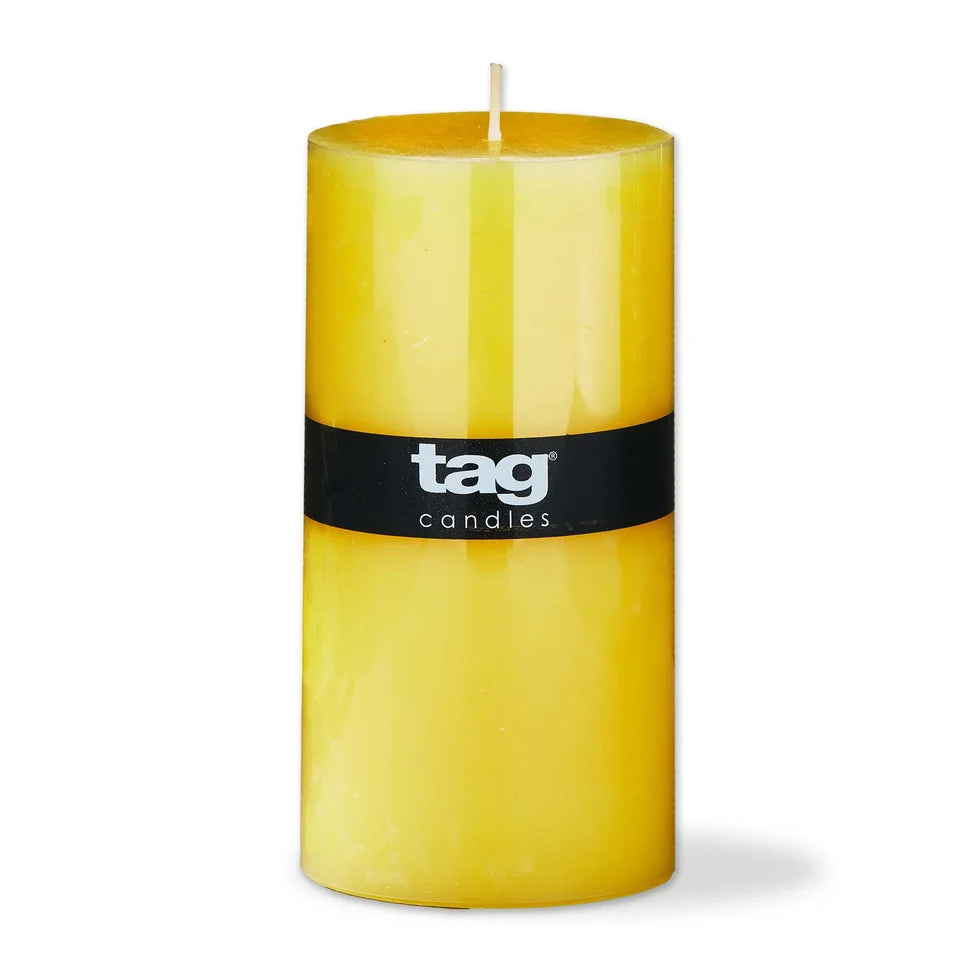 Pillar Candle 3x6 - Yellow