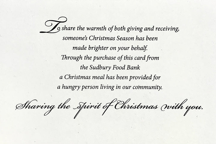 Sudbury Food Bank Christmas Card (English)