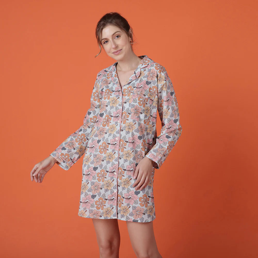 Hibiscus Nightshirt