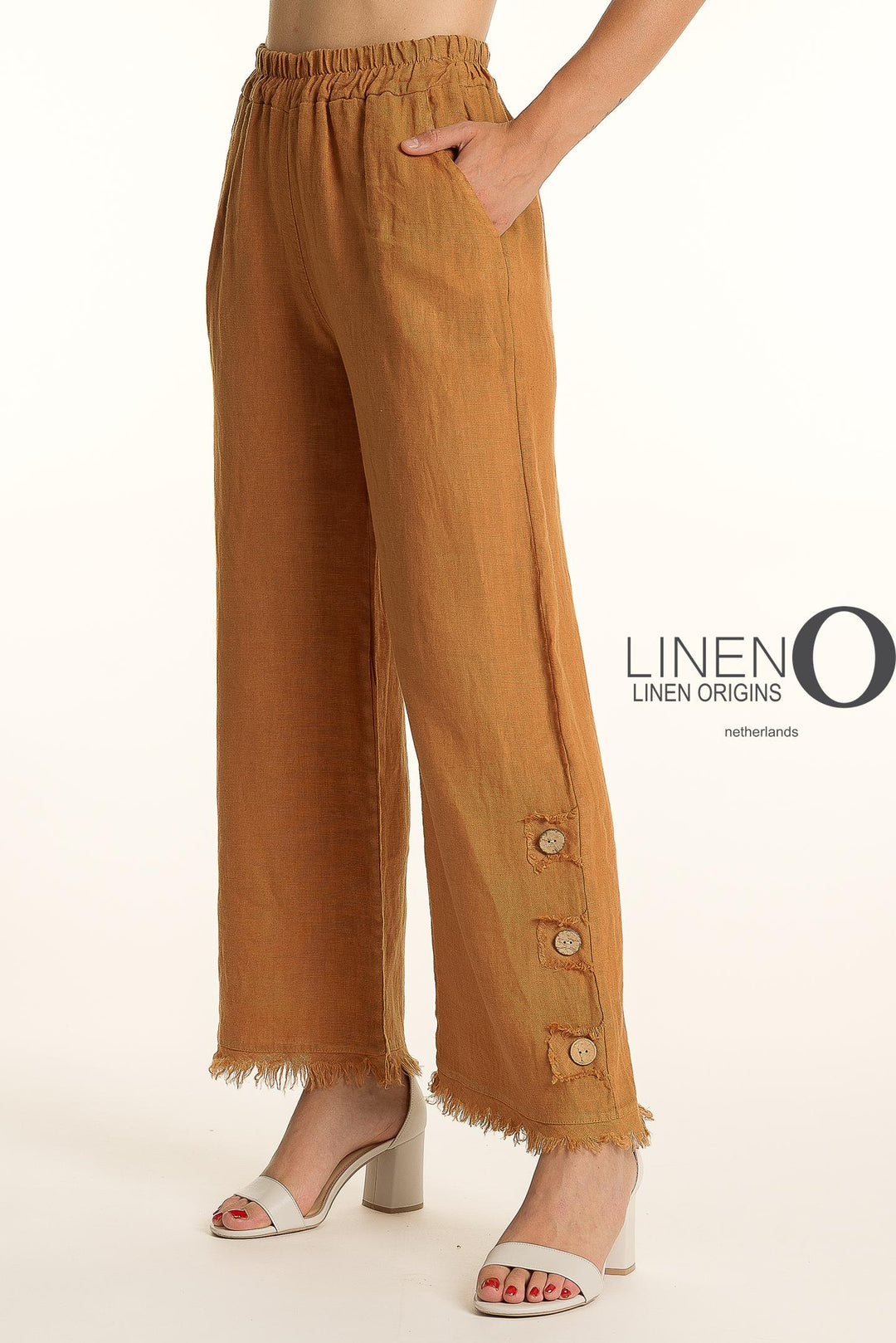 French Linen Pants - Cotto