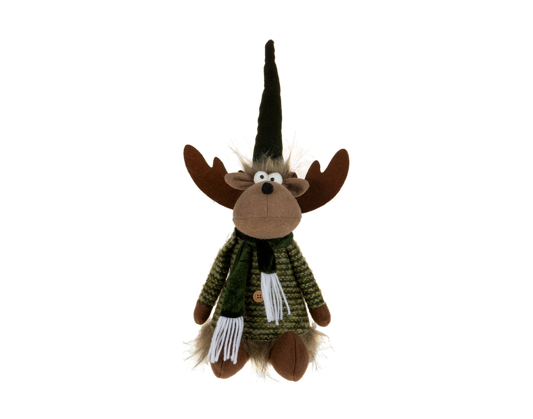 Moose with Tall Hat