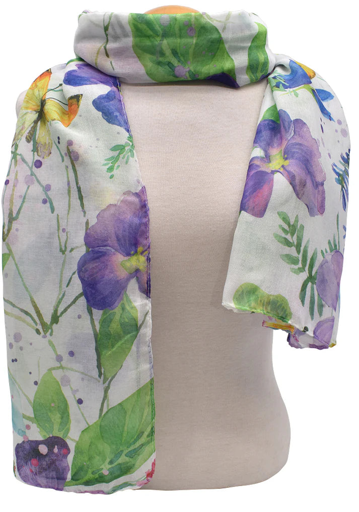 Scarf Flowers Insects