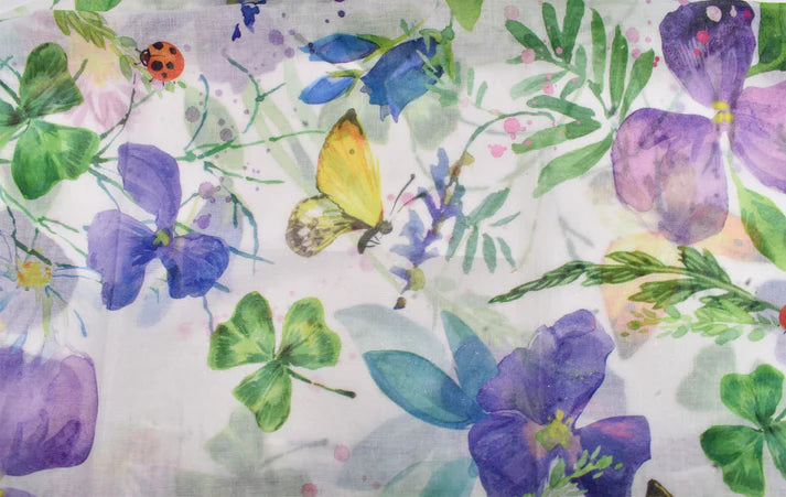 Scarf Flowers Insects