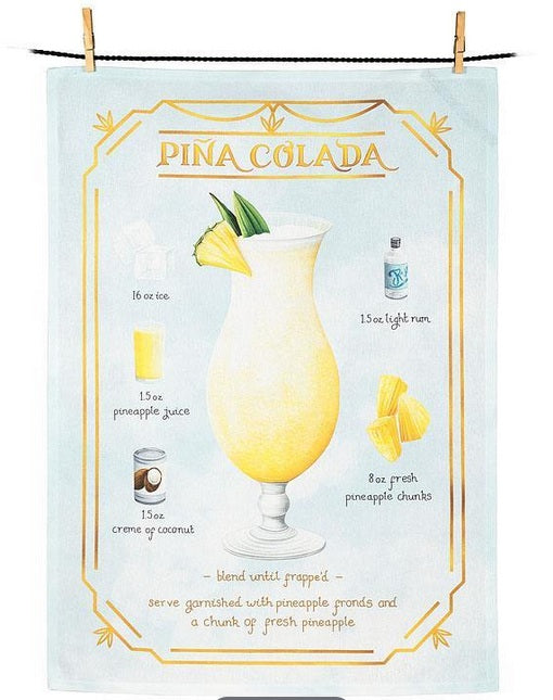 Pina Colada Kitchen Towel