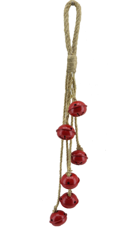 Hanging Bell Cluster - Red