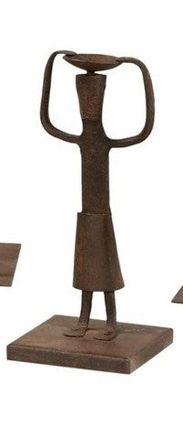 Iron Candle Stand with Candle