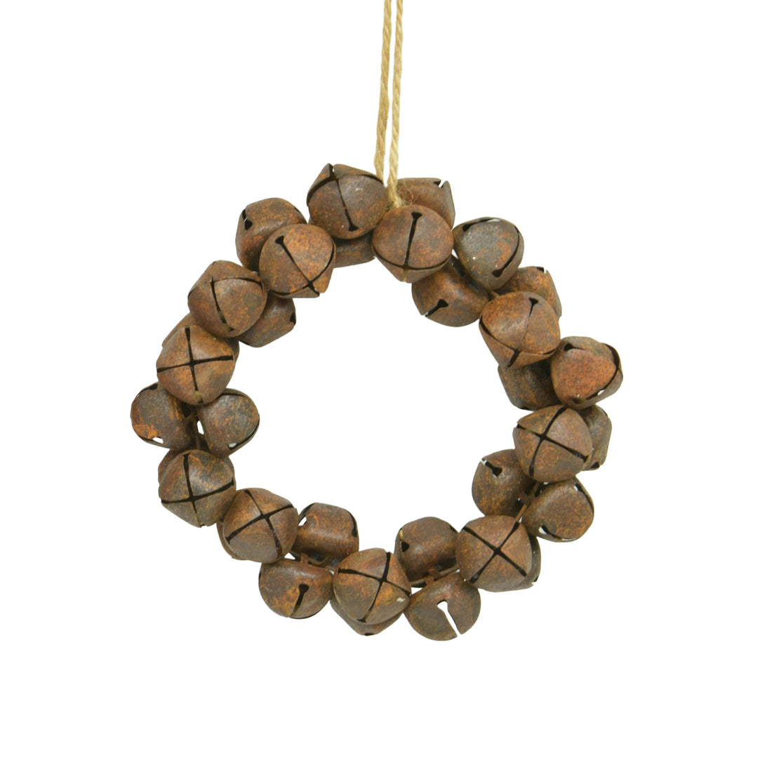 WREATH RUSTY BELLS
