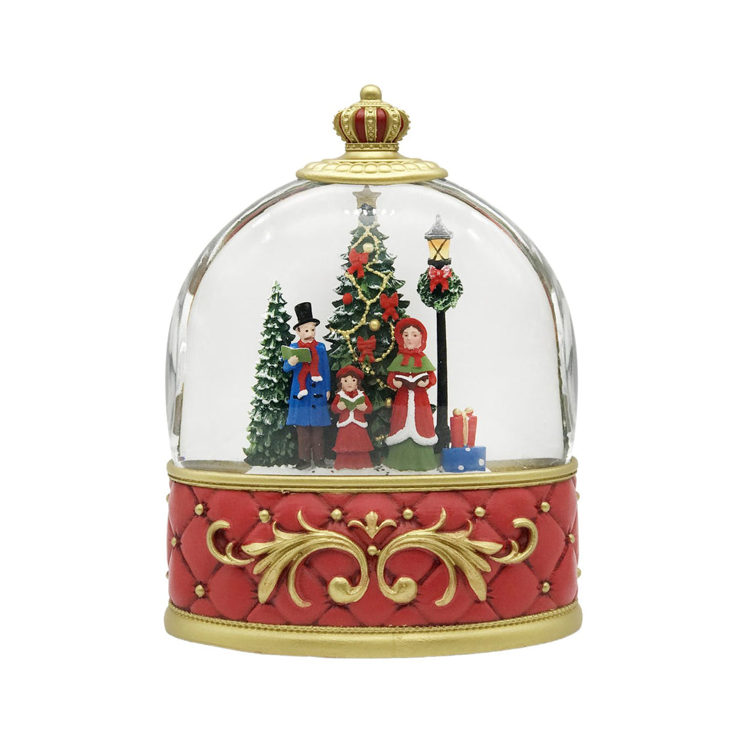 WATER GLOBE LED CAROLERS
