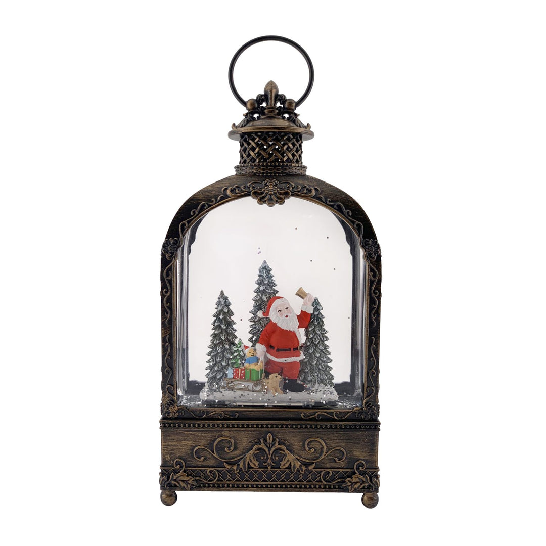 WATER LANTERN LED SANTA