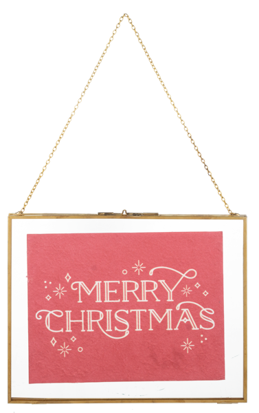 Holiday Text Wall Decor (Sold Separately)