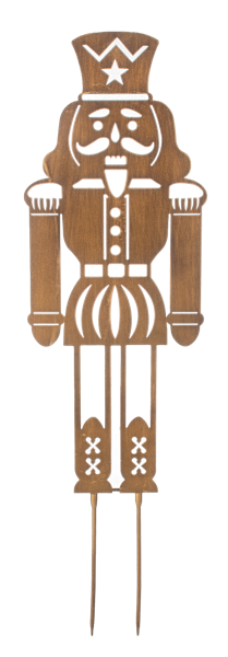 Laser Cut Nutcracker Garden Stake