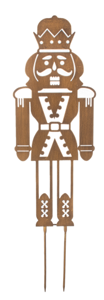 Laser Cut Nutcracker Garden Stake