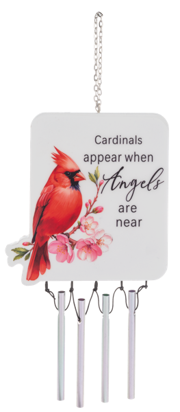 Cardinal Memorial Mini Wind Chime (Sold Separately)