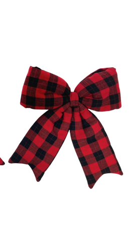 Buffalo Plaid Bow (Sold Separately)