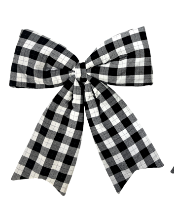 Buffalo Plaid Bow (Sold Separately)