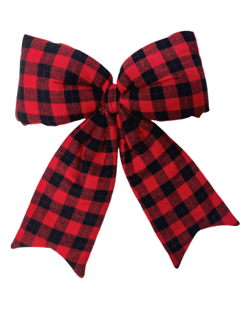 Buffalo Plaid Bow (Sold Separately)