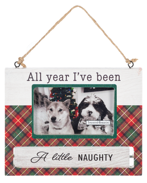 Fleas Navidad Pet 2 Sided Frame Ornament (Sold Separately)