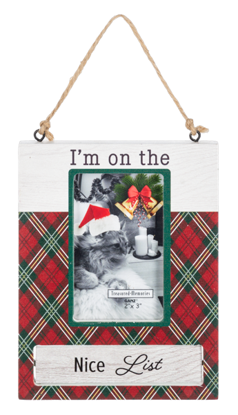 Fleas Navidad Pet 2 Sided Frame Ornament (Sold Separately)