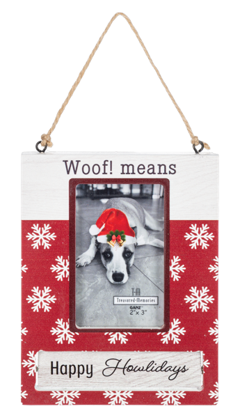 Fleas Navidad Pet 2 Sided Frame Ornament (Sold Separately)