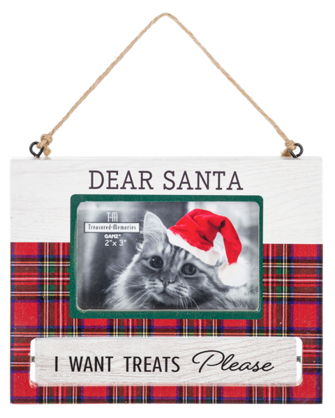 Fleas Navidad Pet 2 Sided Frame Ornament (Sold Separately)