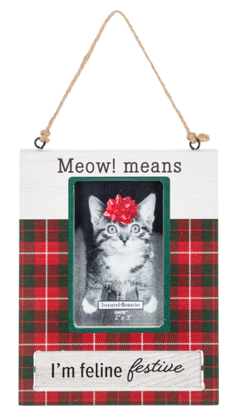 Fleas Navidad Pet 2 Sided Frame Ornament (Sold Separately)