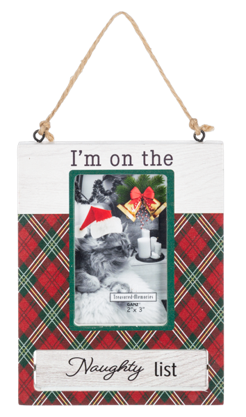 Fleas Navidad Pet 2 Sided Frame Ornament (Sold Separately)