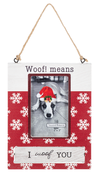 Fleas Navidad Pet 2 Sided Frame Ornament (Sold Separately)
