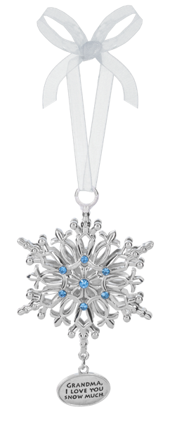 Ornament - Grandma, I love You Snow Much