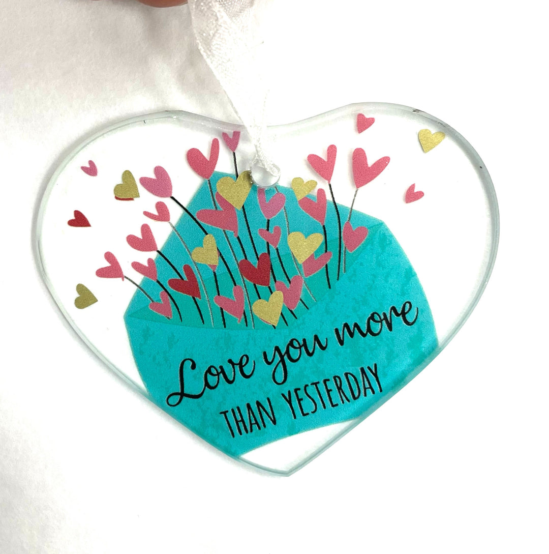 Love is Beautiful Ornament - Love You More