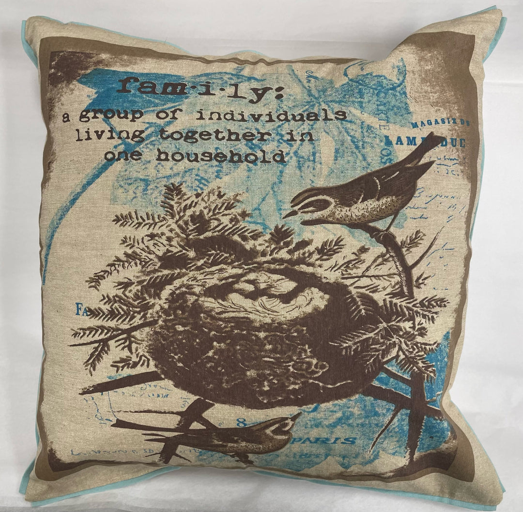 Cotton Family Cushion