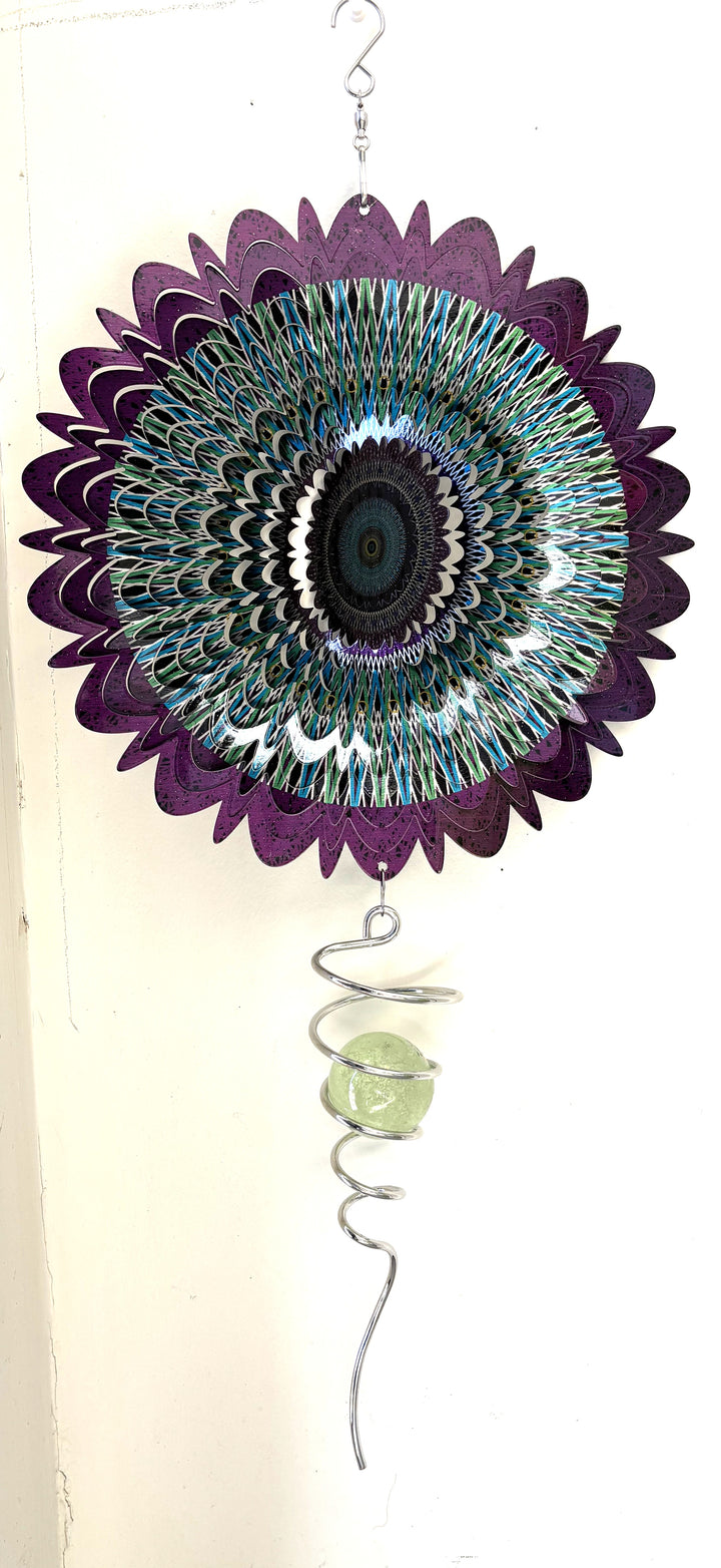 Wind Spinner Galactic Mandala