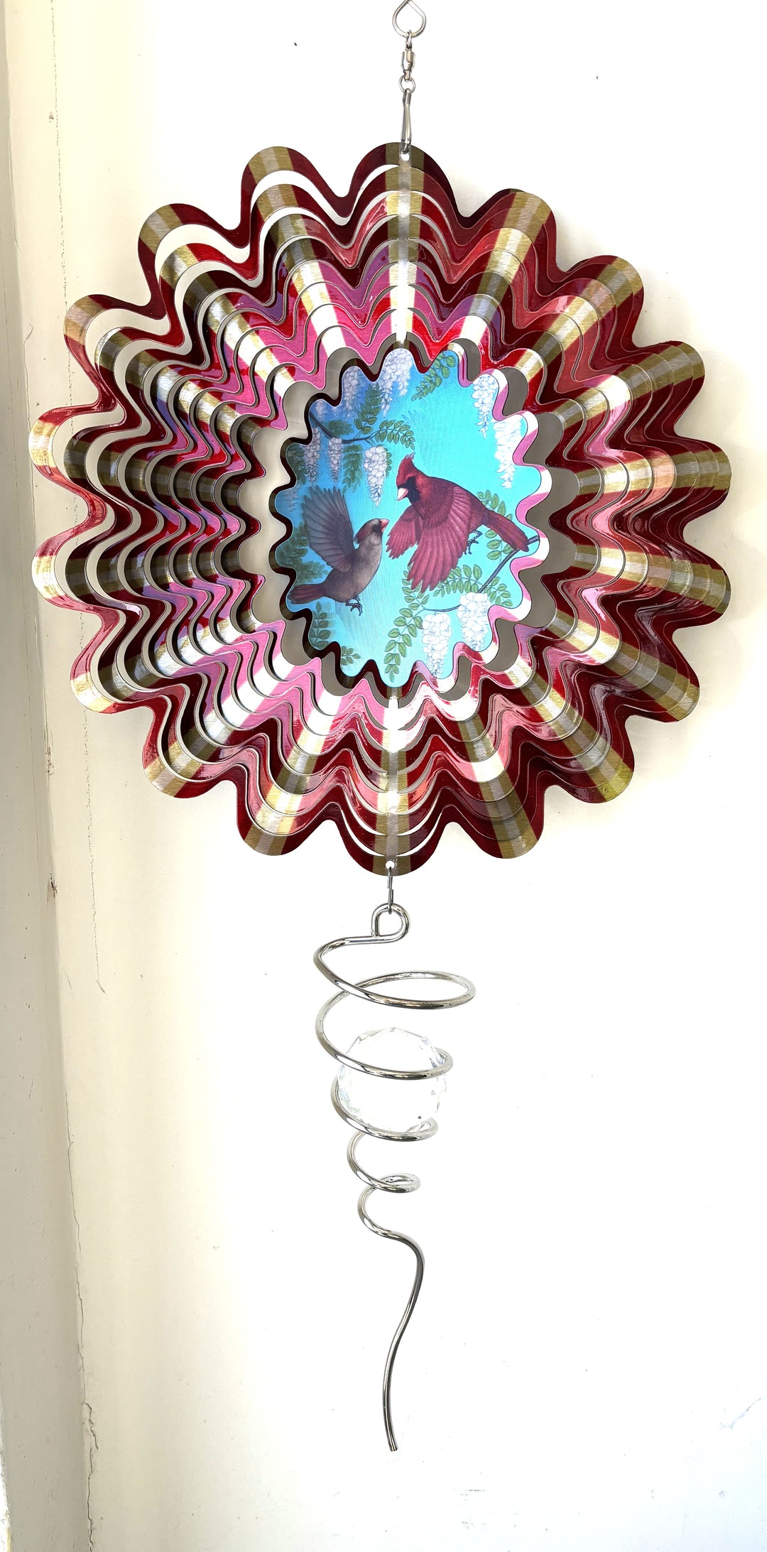 Wind Spinner  - Animated Cardinal