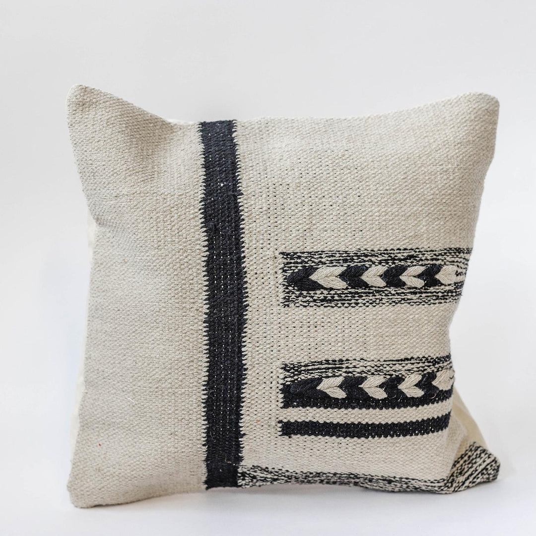 Cushion with Braided Design