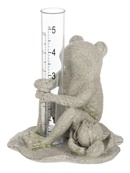 Frog Rain Gauge