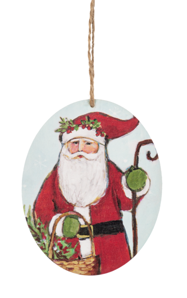 Santa Ornament
