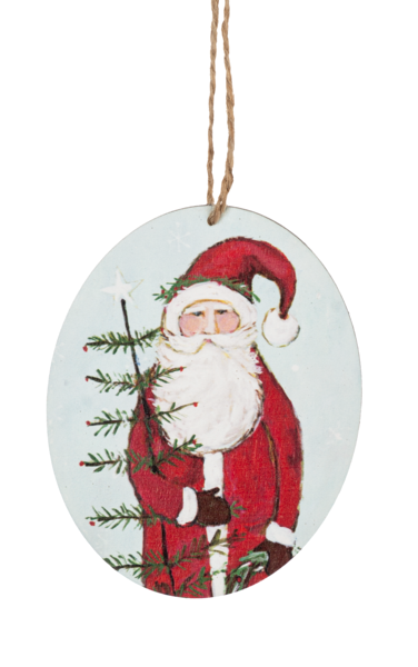 Santa Ornament