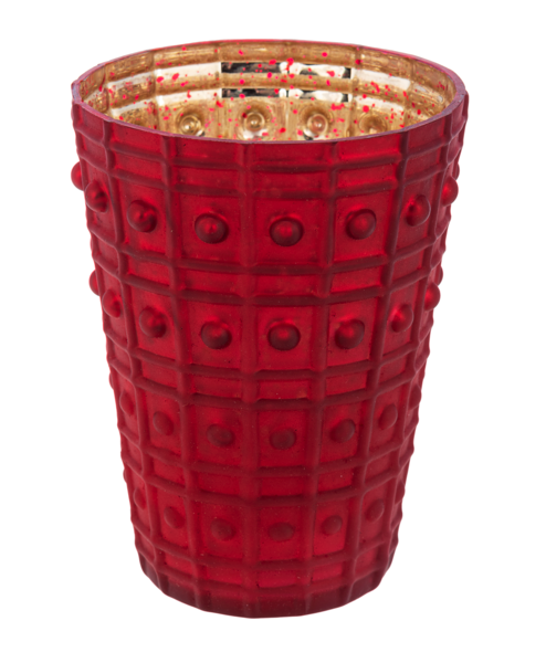 Cranberry Mercury Votive Holders (Sold Separately)
