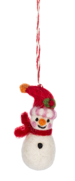 Snowman Token Ornament