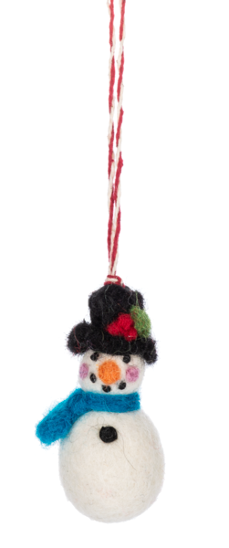 Snowman Token Ornament