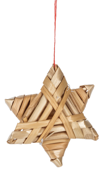 Woven Holiday Icon Ornament (Sold Separately)