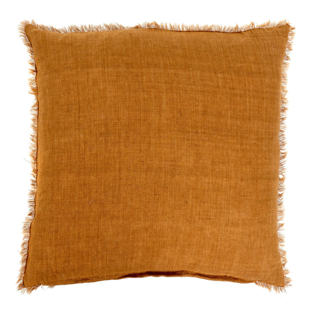 Lina Linen Pillow, Gold